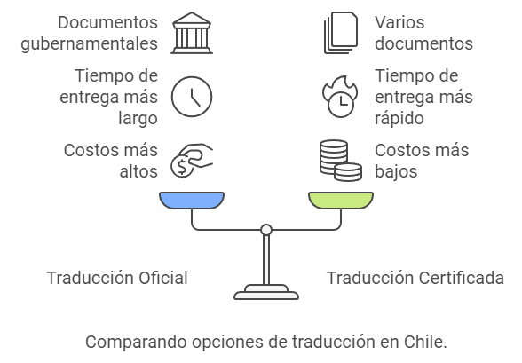 traducción ofical chile